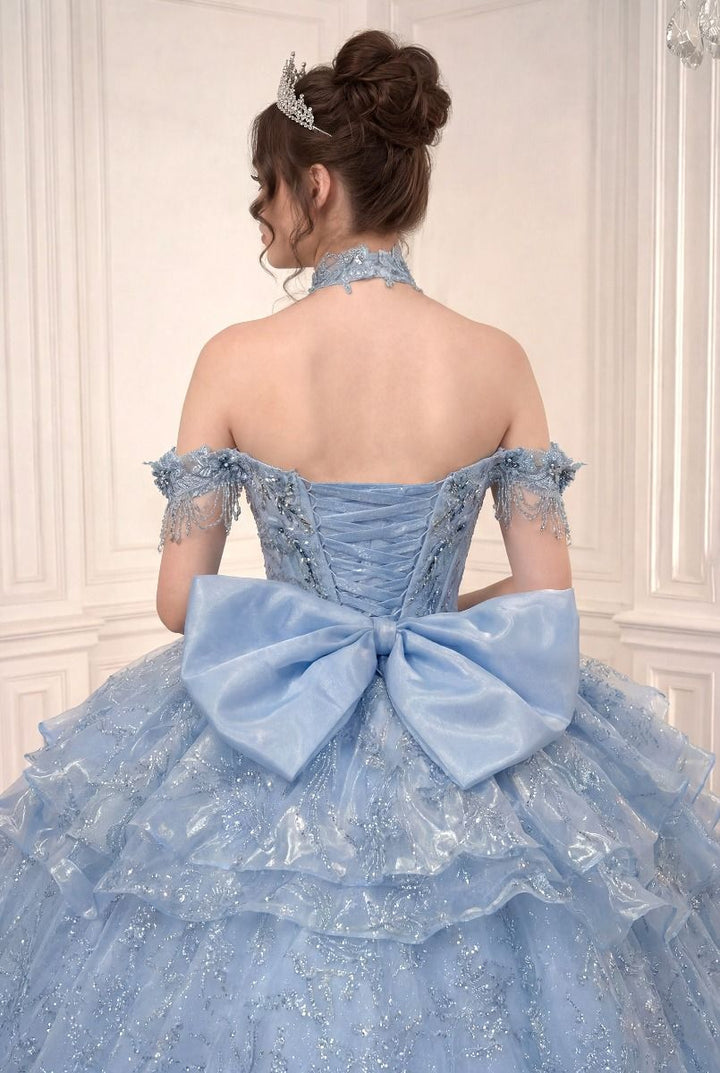 Ladivine 15742 Convertible Ball Gown Quinceanera Dress