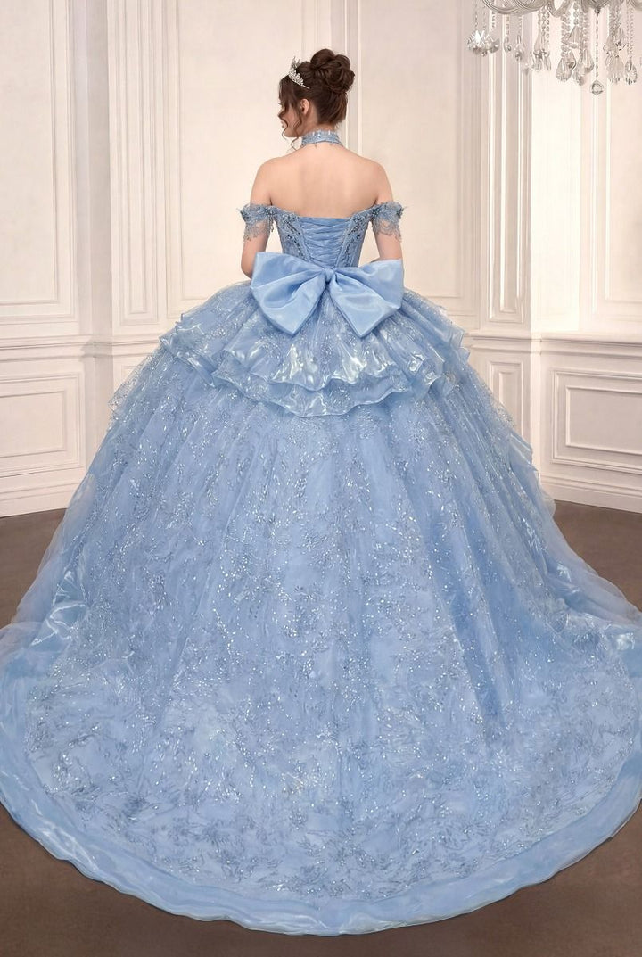 Ladivine 15742 Convertible Ball Gown Quinceanera Dress