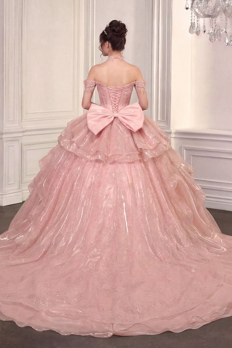 Ladivine 15742 Convertible Ball Gown Quinceanera Dress