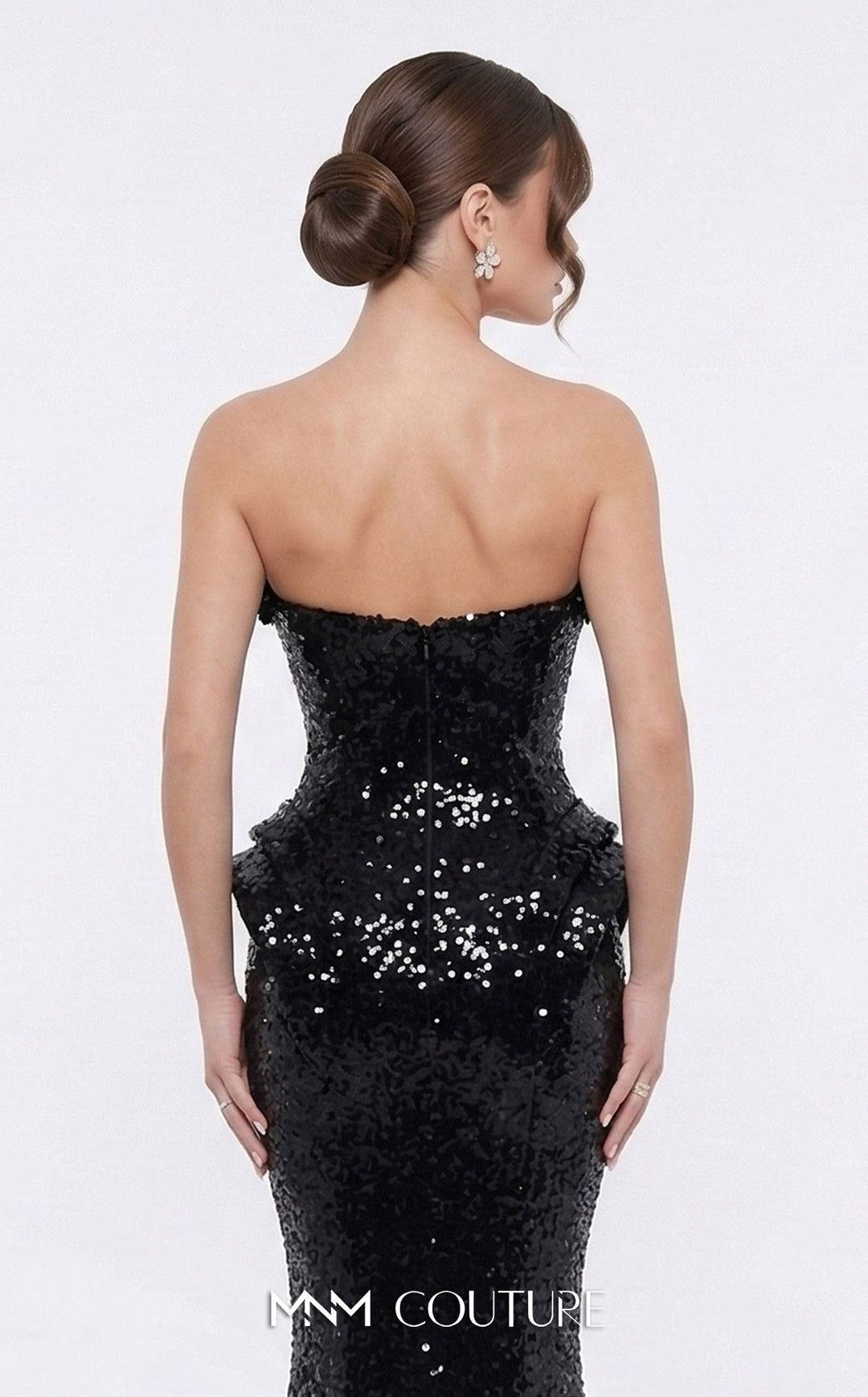 Fouad Sarkis 2263B Sweetheart Strapless Corset Couture Dress
