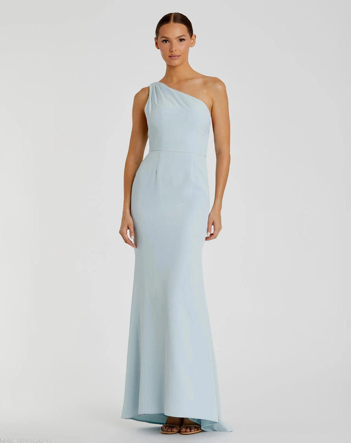 Mac Duggal 26266 One Shoulder Crepe Mermaid Gown