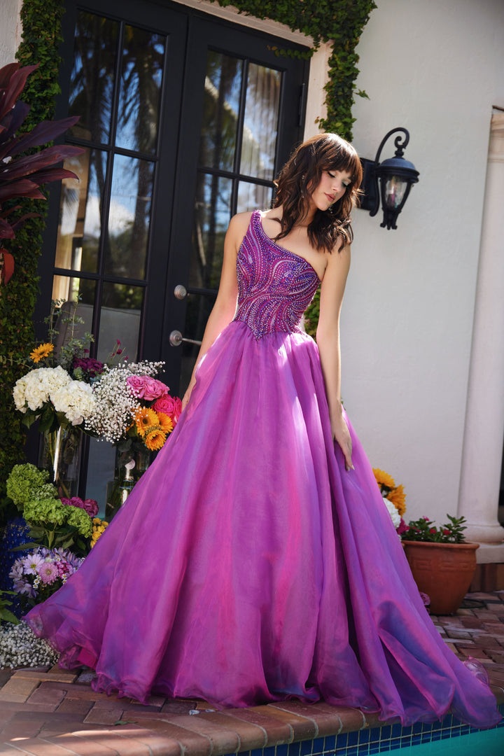 Ava Presley 29258 Asymmetrical One Shoulder Evening Dress