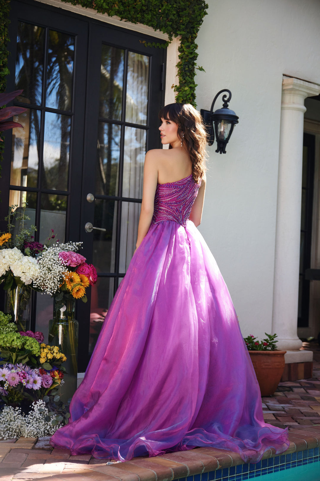 Ava Presley 29258 Asymmetrical One Shoulder Evening Dress