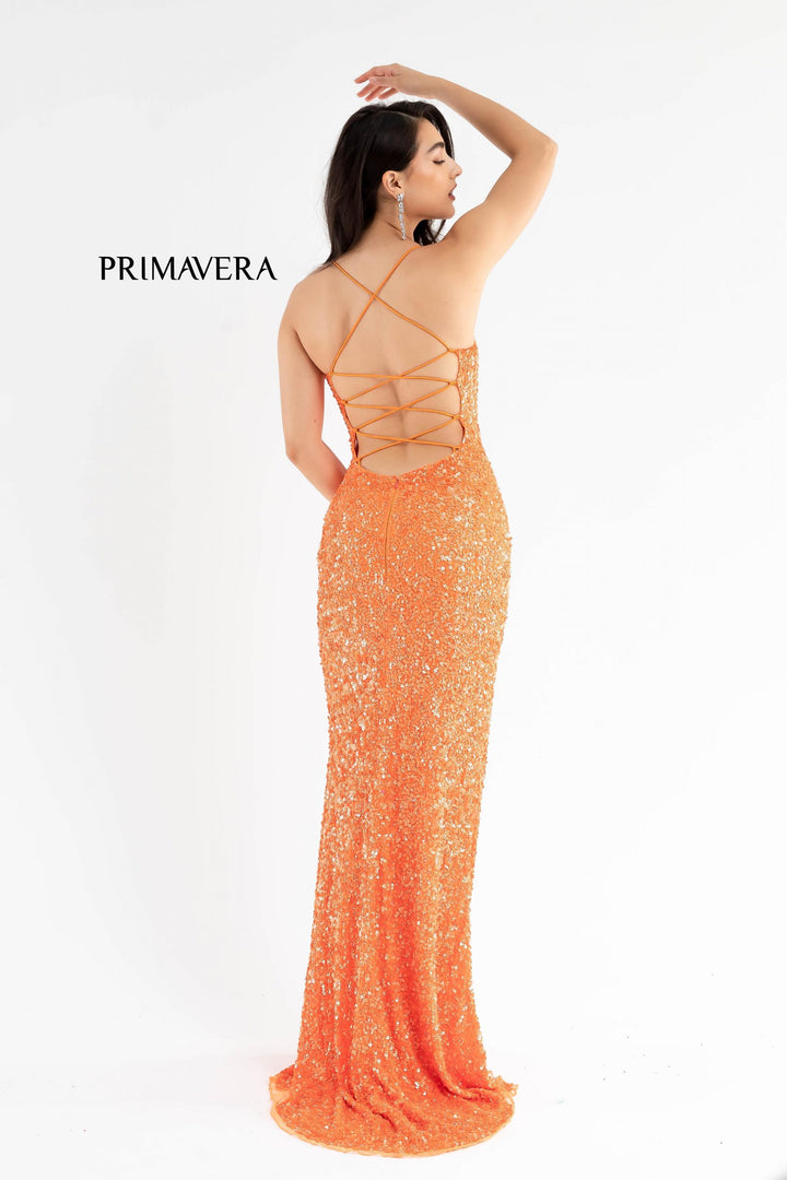 Primavera Couture 3290 Fully Sparkling Sequin Prom 2026 Dress
