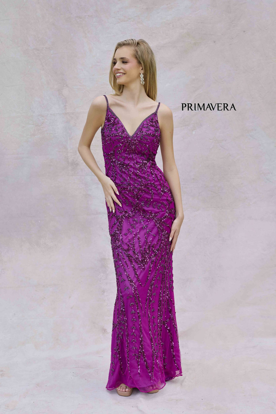 Primavera Couture 3793 Sequin Prom 2026 Dress
