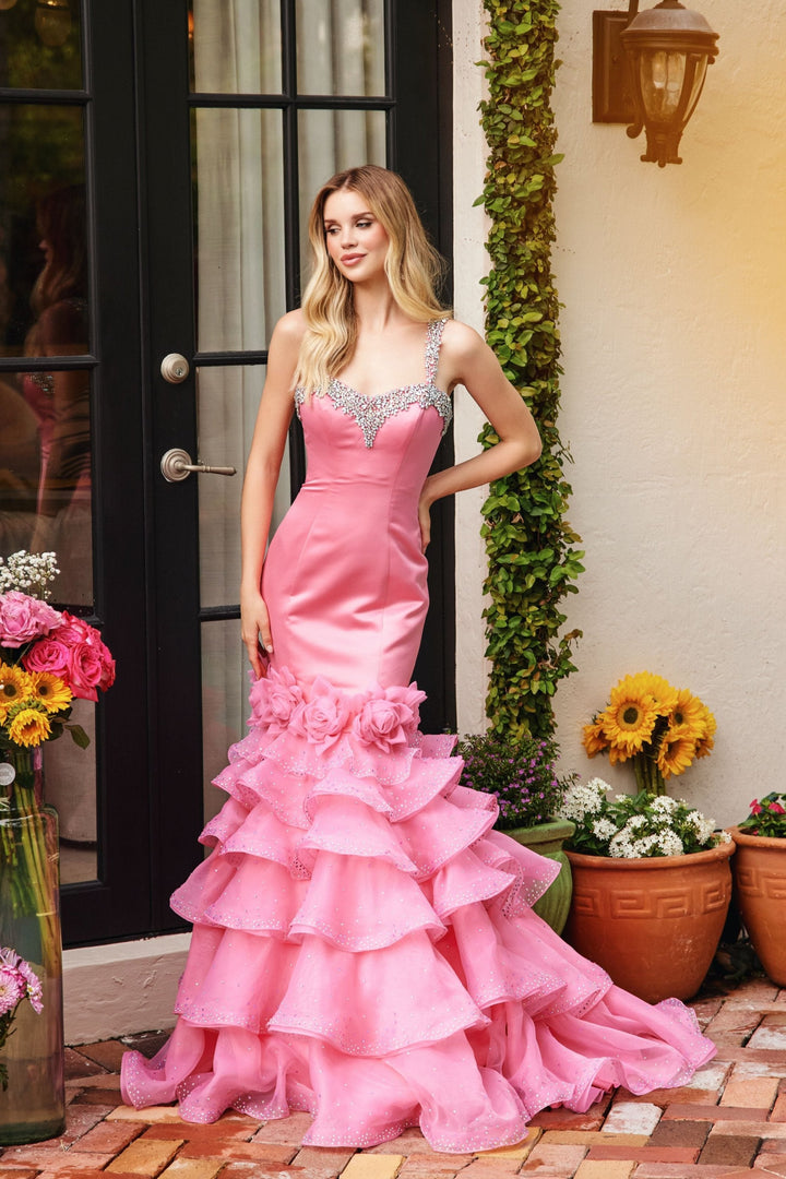 Ava Presley 39566 Beaded Strap Mermaid Prom 2026 Dress