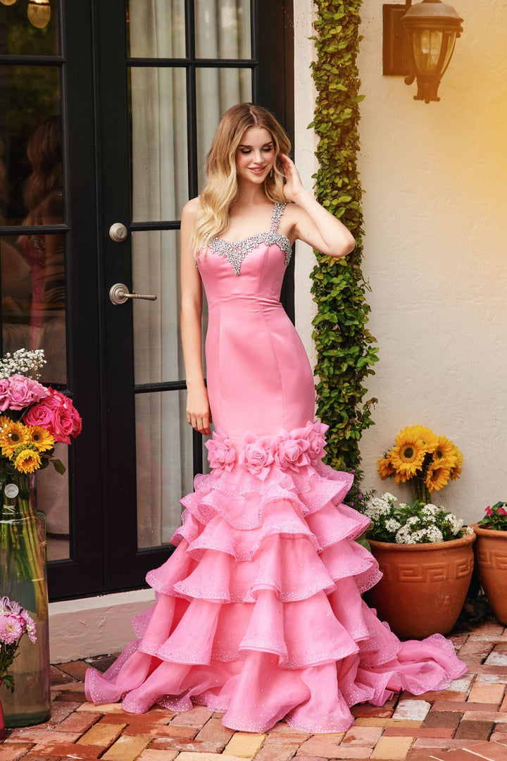 Ava Presley 39566 Beaded Strap Mermaid Prom 2026 Dress