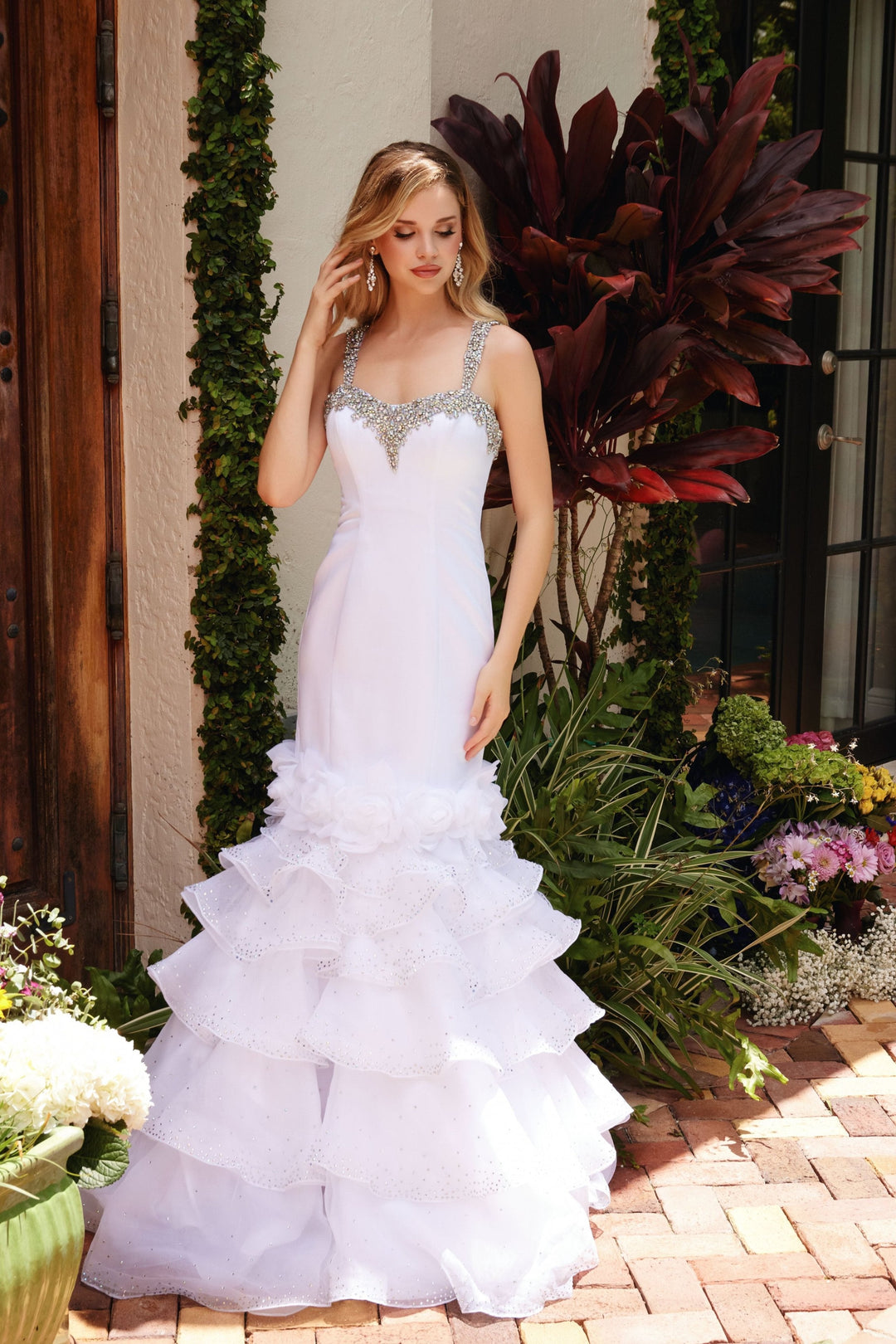 Ava Presley 39566 Beaded Strap Mermaid Prom 2026 Dress