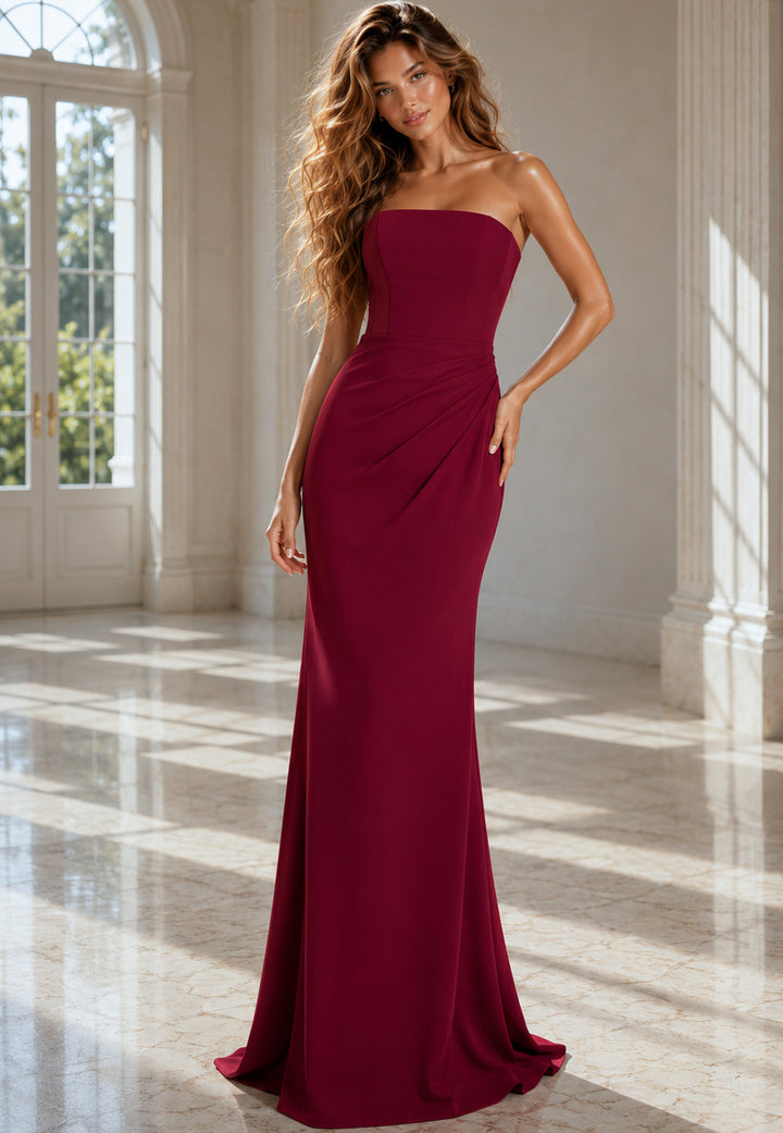 Jovani 39957 Fitted Gown with Beaded Cape and Floral Appliqué