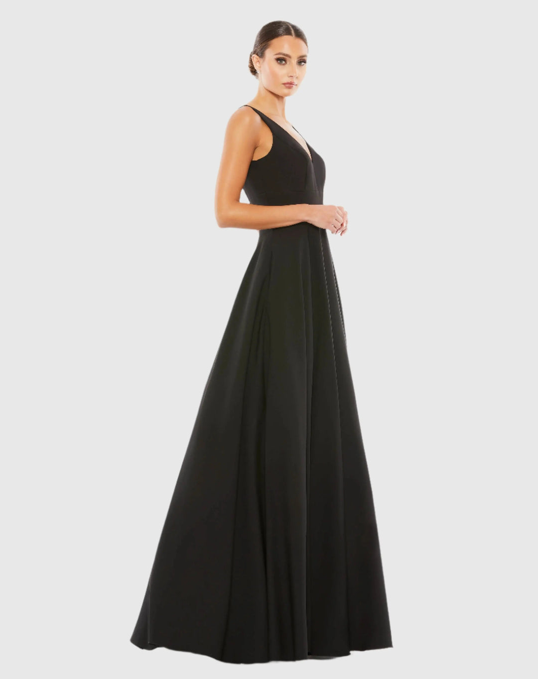 Mac Duggal 48924 Classic Sleeveless A-Line Gown with Pockets