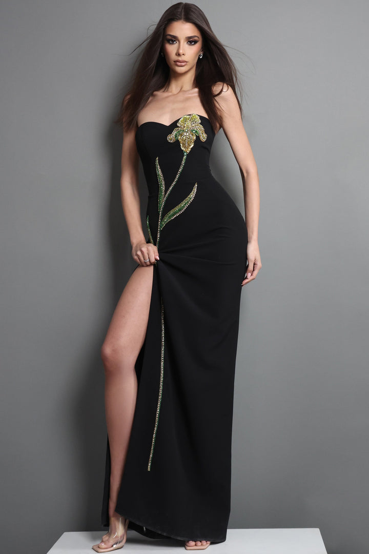 Jovani 51902 Strapless Sleeveless Corset Evening Dress