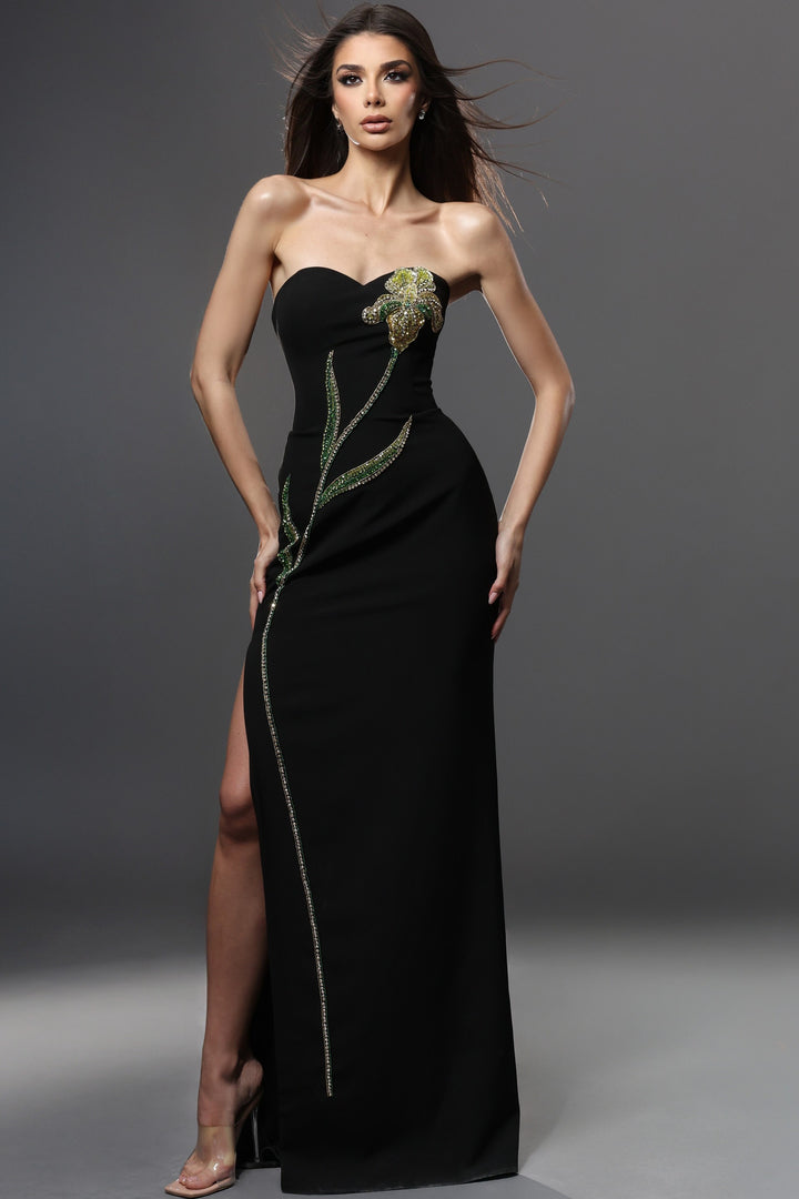 Jovani 51902 Strapless Sleeveless Corset Evening Dress