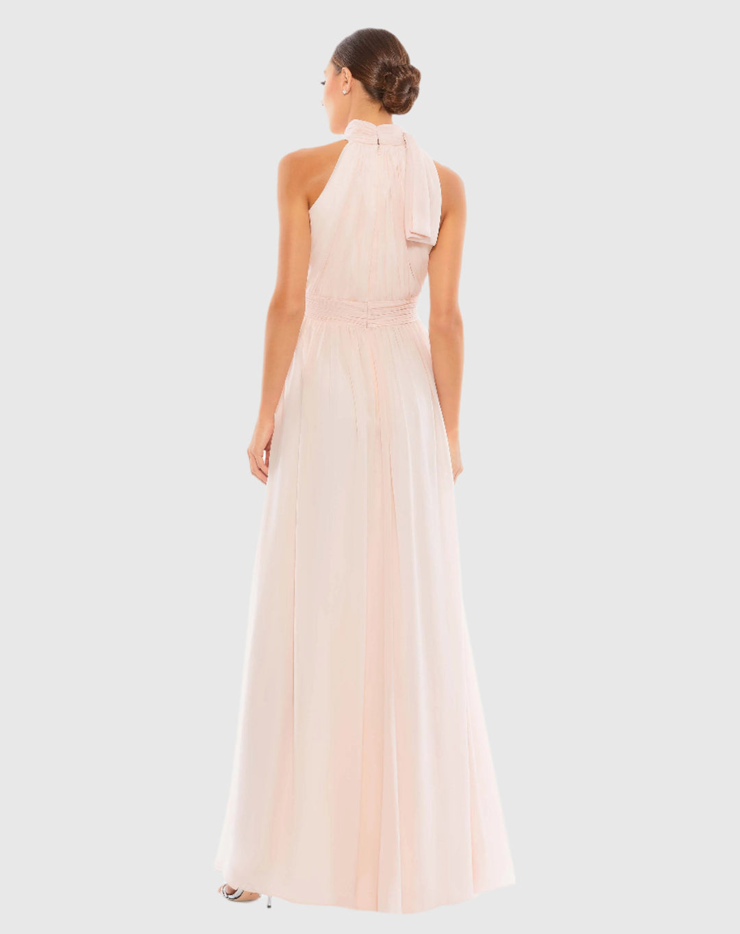 Mac Duggal 55035 High Neck Chiffon Gown