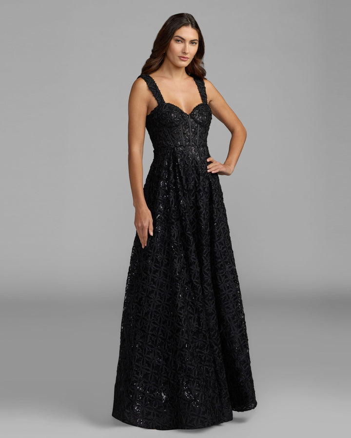 Mac Duggal 56286 Embellished Corset A Line Gown
