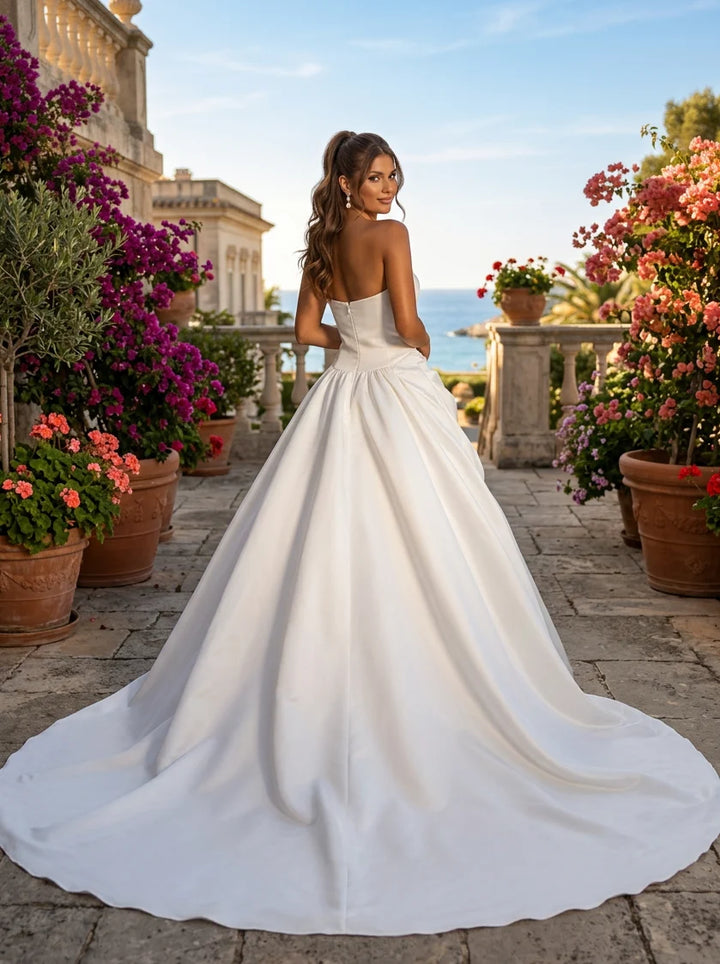 Clarisse 600509 Strapless Sweetheart Bridal Dress