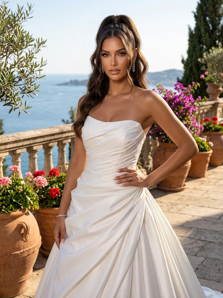 Clarisse 600509 Strapless Sweetheart Bridal Dress
