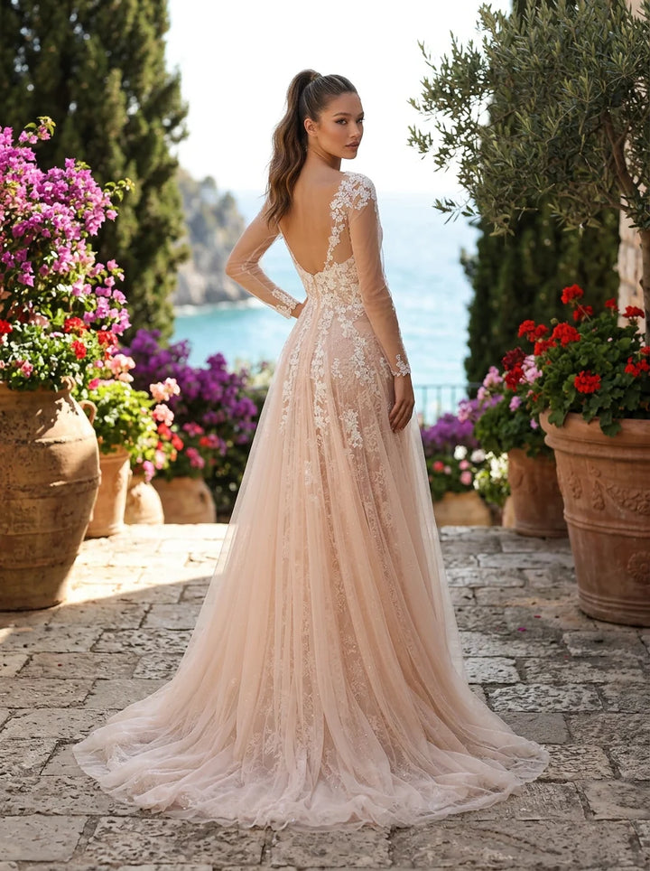 Clarisse 600533 Floral Lace Bridal Dress