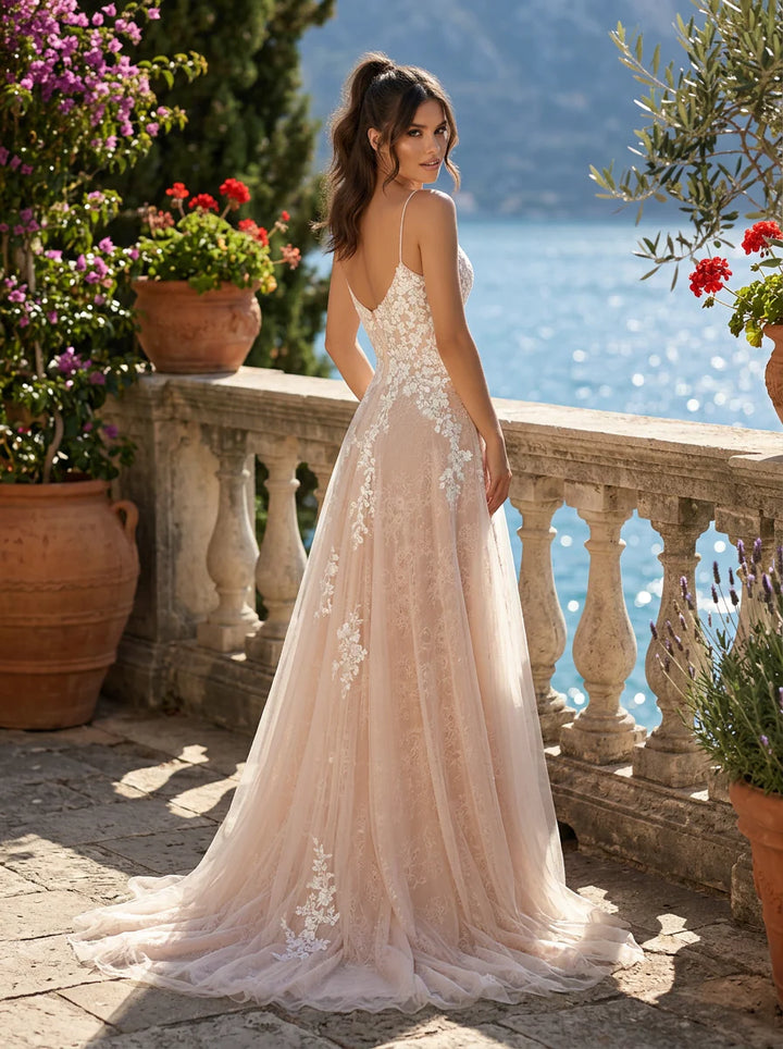 Clarisse 600542 Floral Lace Bridal Dress