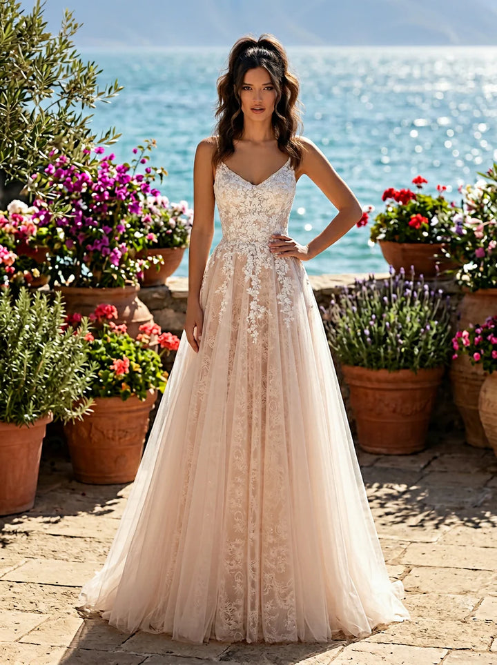 Clarisse 600542 Floral Lace Bridal Dress