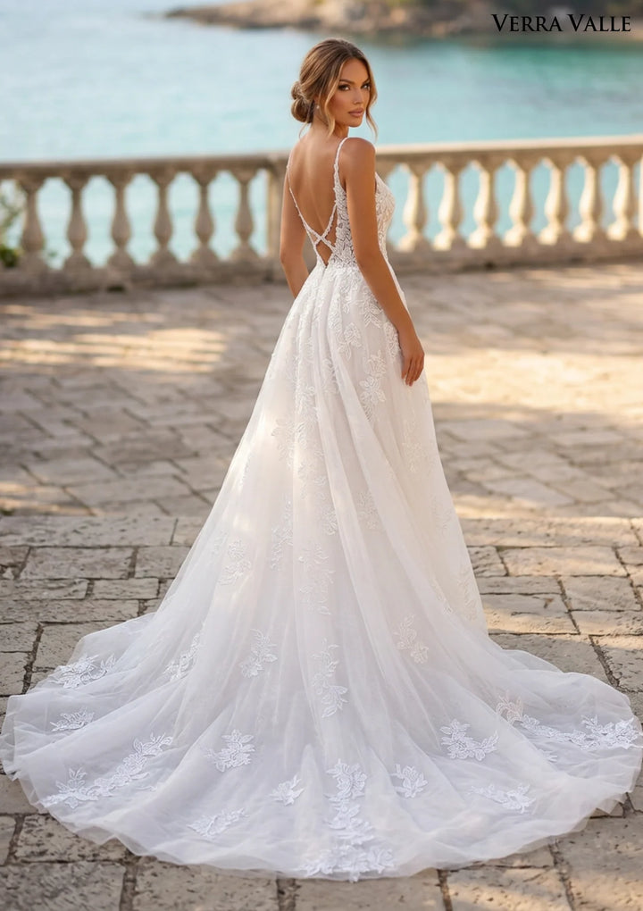 Clarisse 900412 Floral Lace Bridal Dress