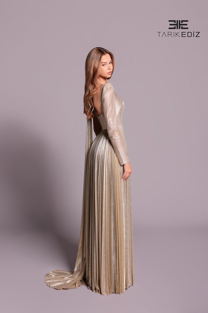 Tarik Ediz 99056 Dress - FOSTANI.com