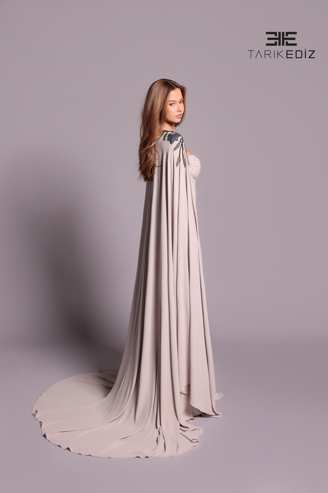 Tarik Ediz 99069 Dress - FOSTANI.com