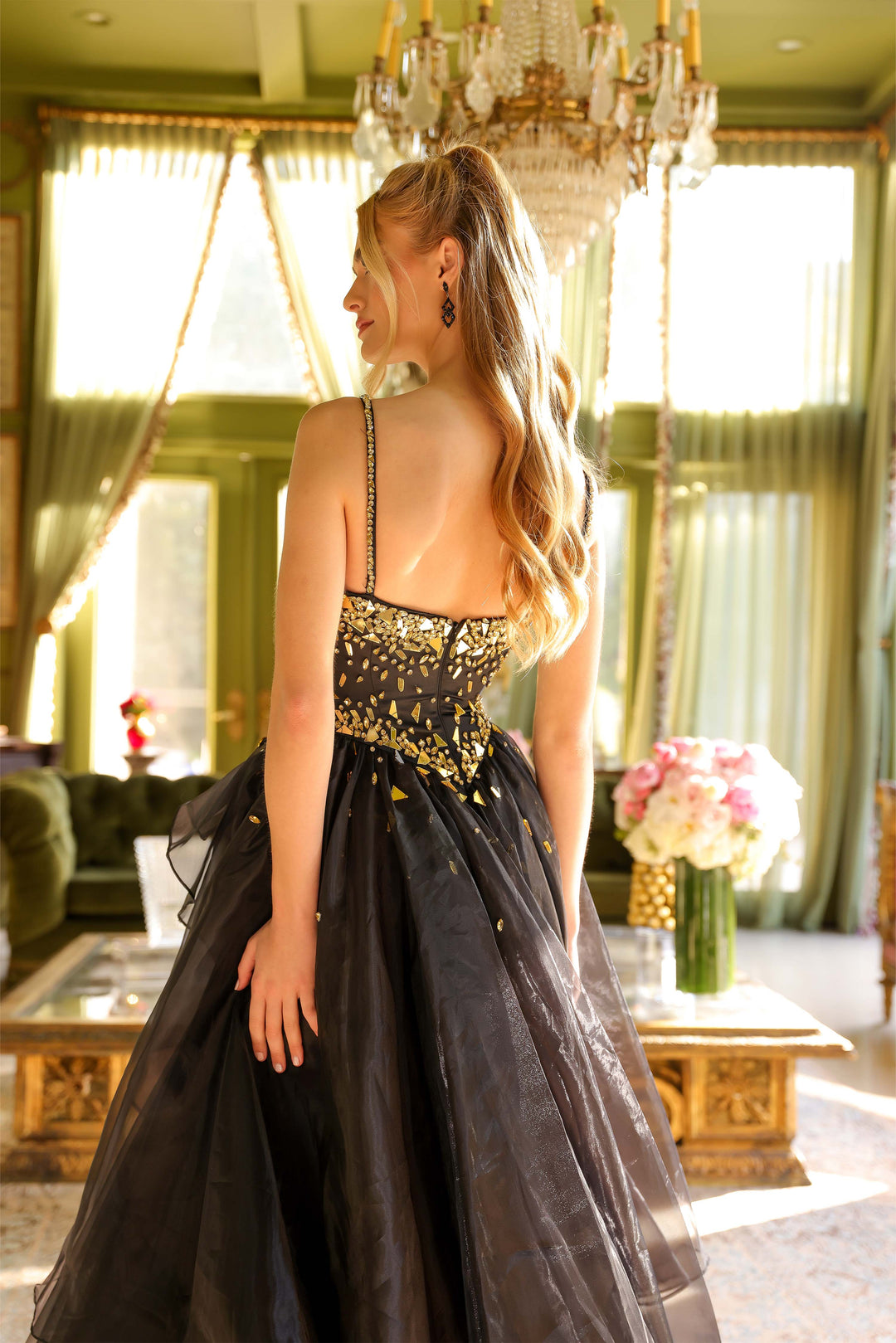 Ava Presley 29189 Sequin High Slit Prom 2026 Dress