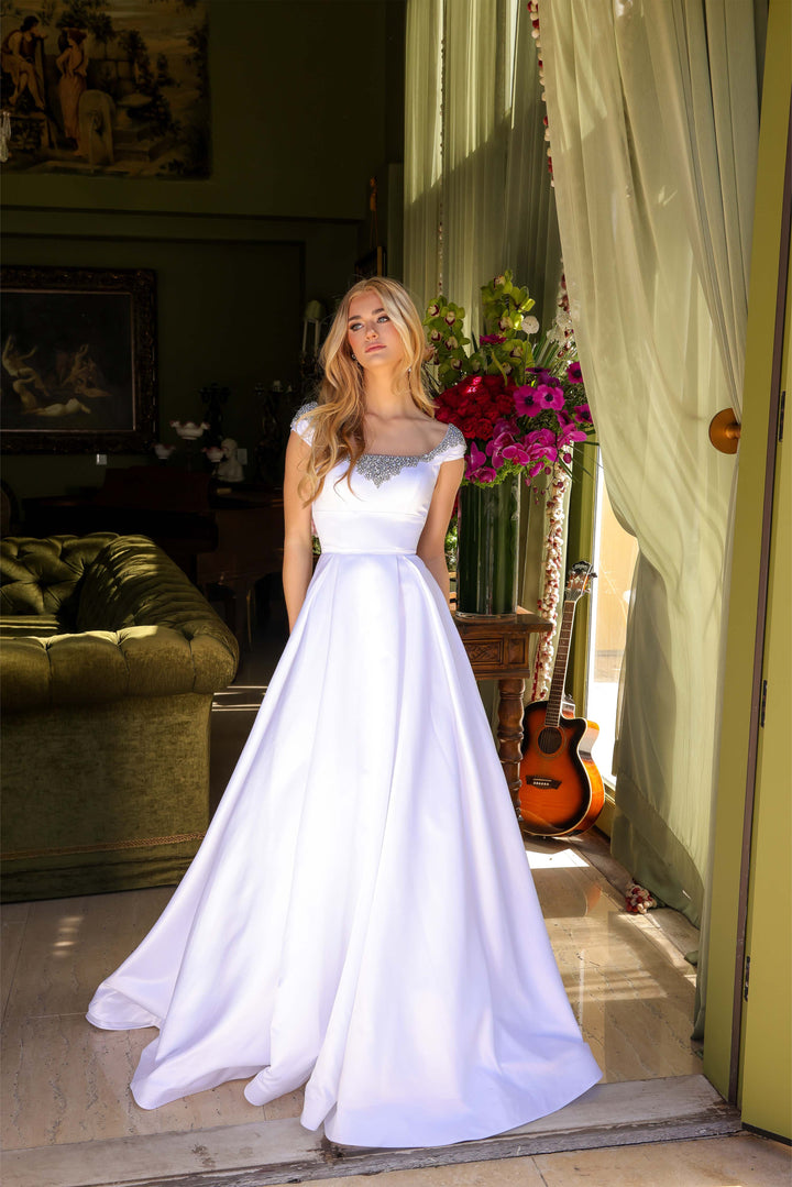 Ava Presley 39322 Open Back Evening Dress