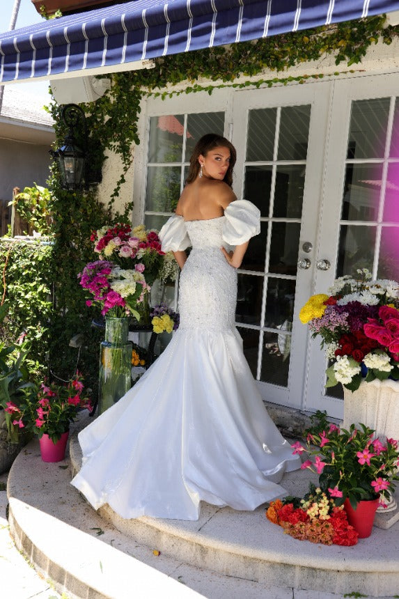Ava Presley 29243 Beaded Mermaid Bridal Dress