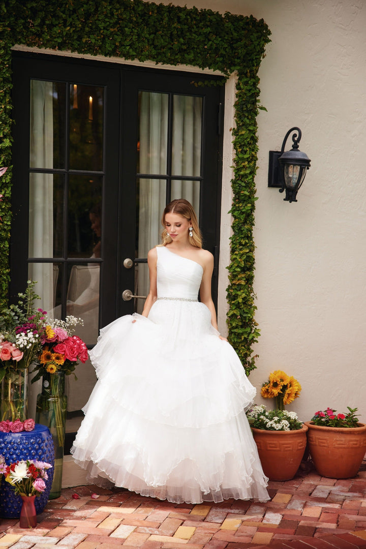 Ava Presley 29131 Asymmetrical Off-Shoulder Prom 2026 Dress