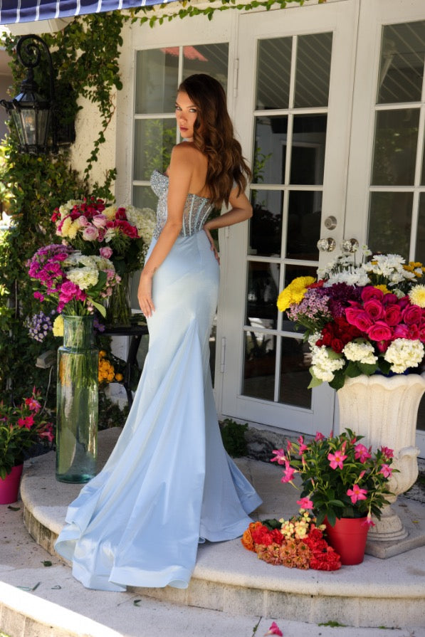 Ava Presley 39558 One-Shoulder Beaded Mermaid Prom 2026 Dress