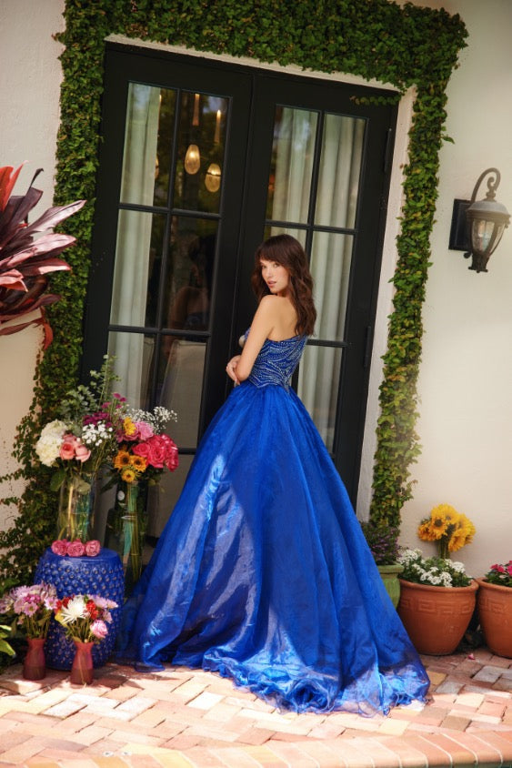 Ava Presley 29258 Asymmetrical One Shoulder Evening Dress