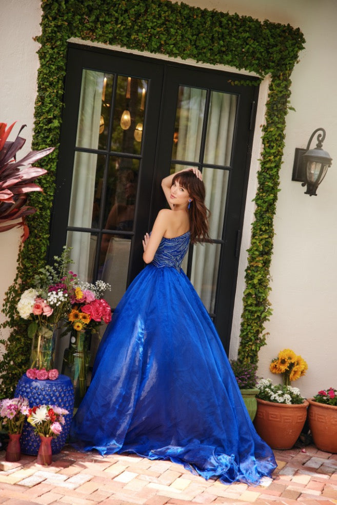 Ava Presley 29258 Asymmetrical One Shoulder Evening Dress