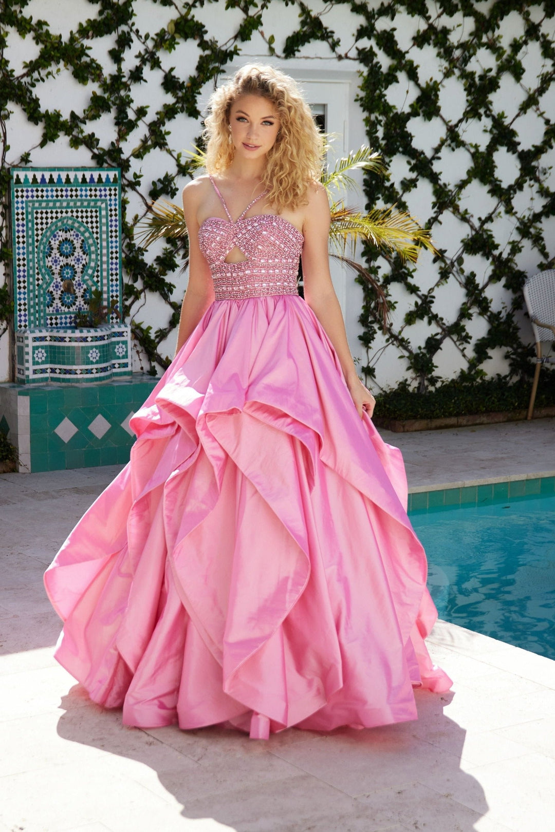 Ava Presley 40054 Beaded Sweetheart Prom 2026 Dress