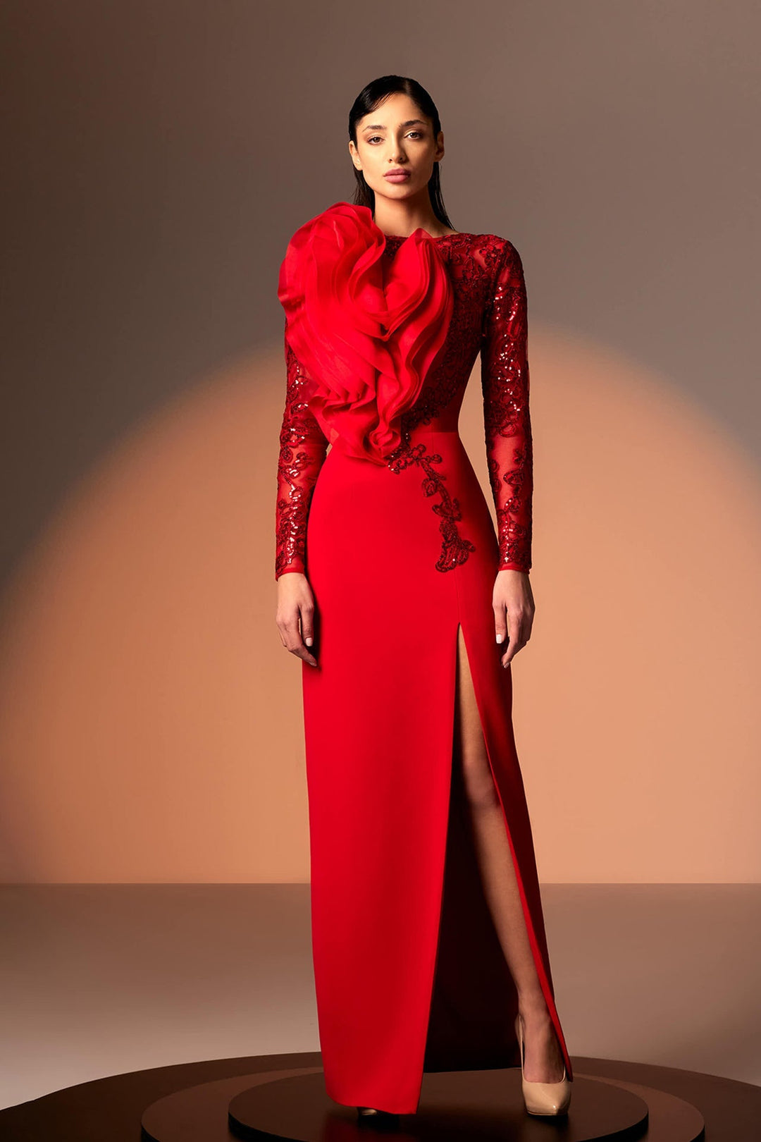 Edward Arsouni Couture 832 Dress - FOSTANI.com