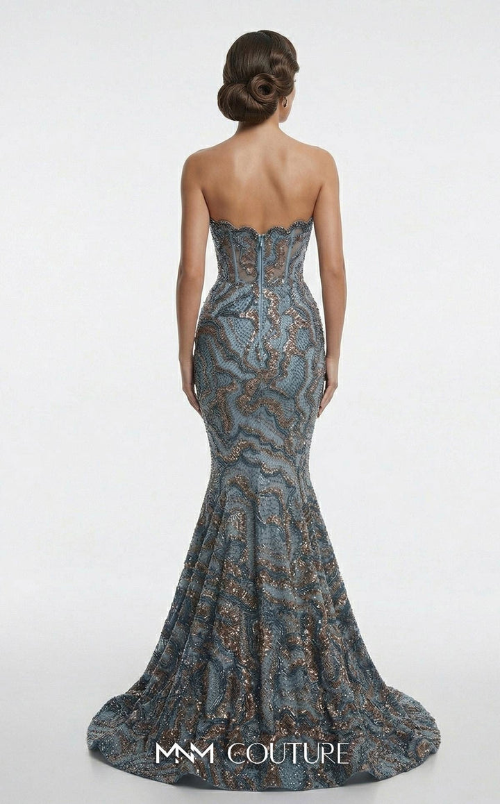 Fouad Sarkis F03018 Sweetheart Strapless Mermaid Couture Dress