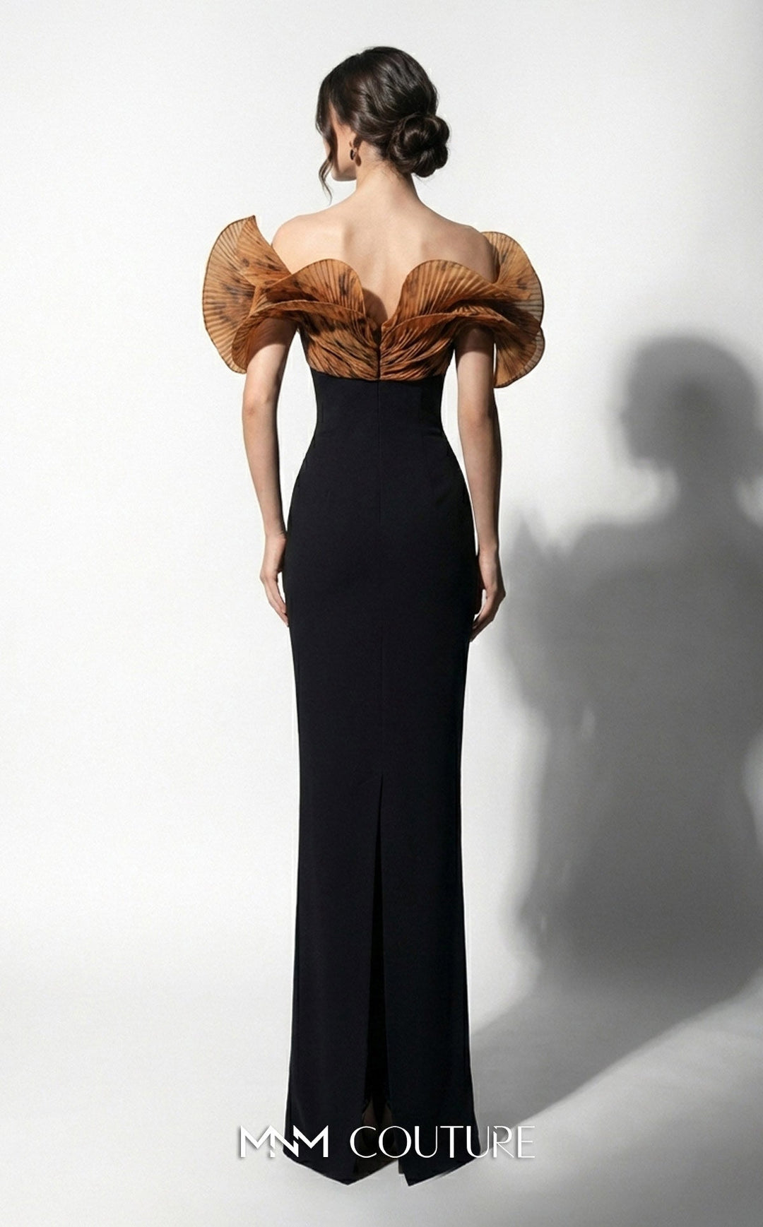 Fouad Sarkis F03033 Off-the-Shoulder Strapless Couture Dress