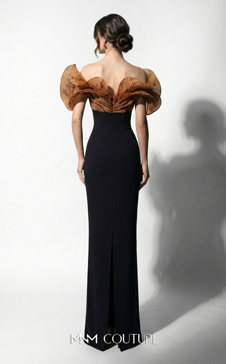 Fouad Sarkis F03033 Off-the-Shoulder Strapless Couture Dress