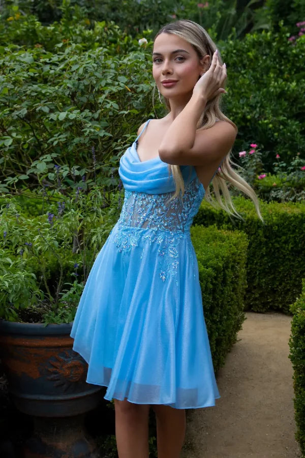 GLS Collective GS3506 Glitter Sweetheart Homecoming Dress