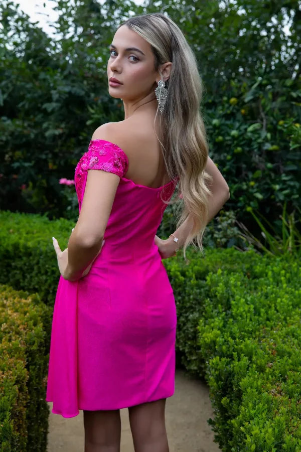 GLS Collective GS3509 Glitter Sweetheart Homecoming Dress
