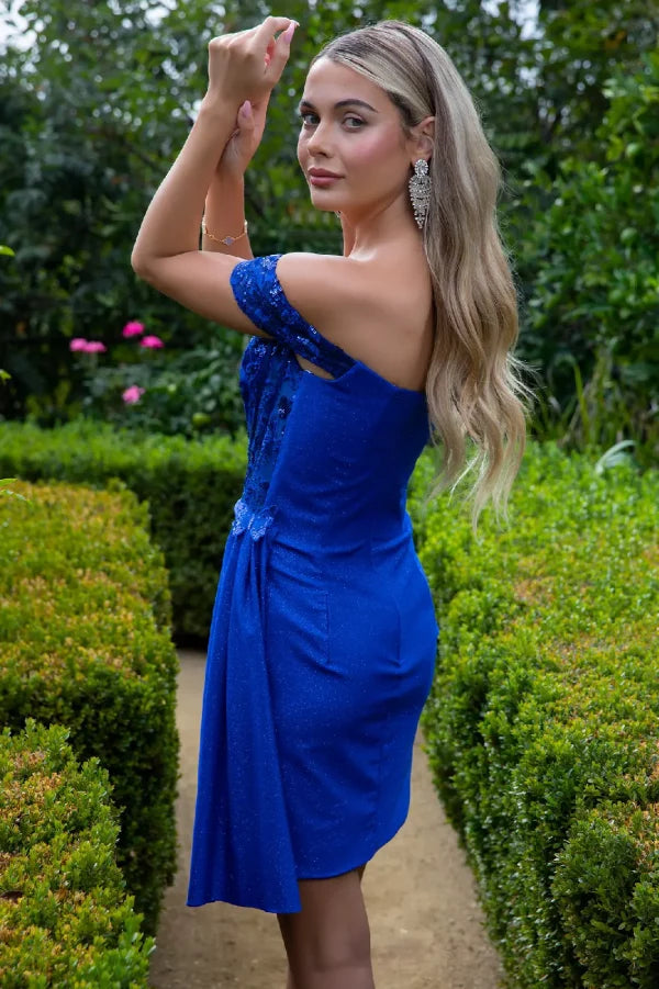 GLS Collective GS3509 Glitter Sweetheart Homecoming Dress
