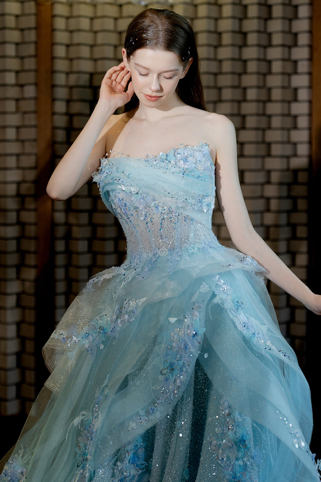 Linh Nga LT571 Dress - FOSTANI.com