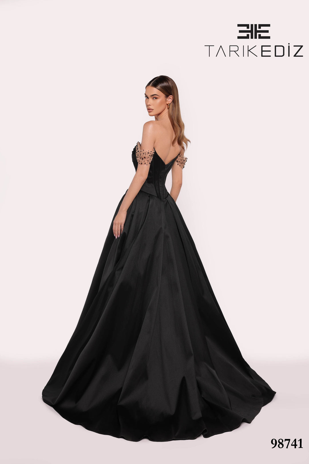 Tarik Ediz 98741 Dress - FOSTANI.com