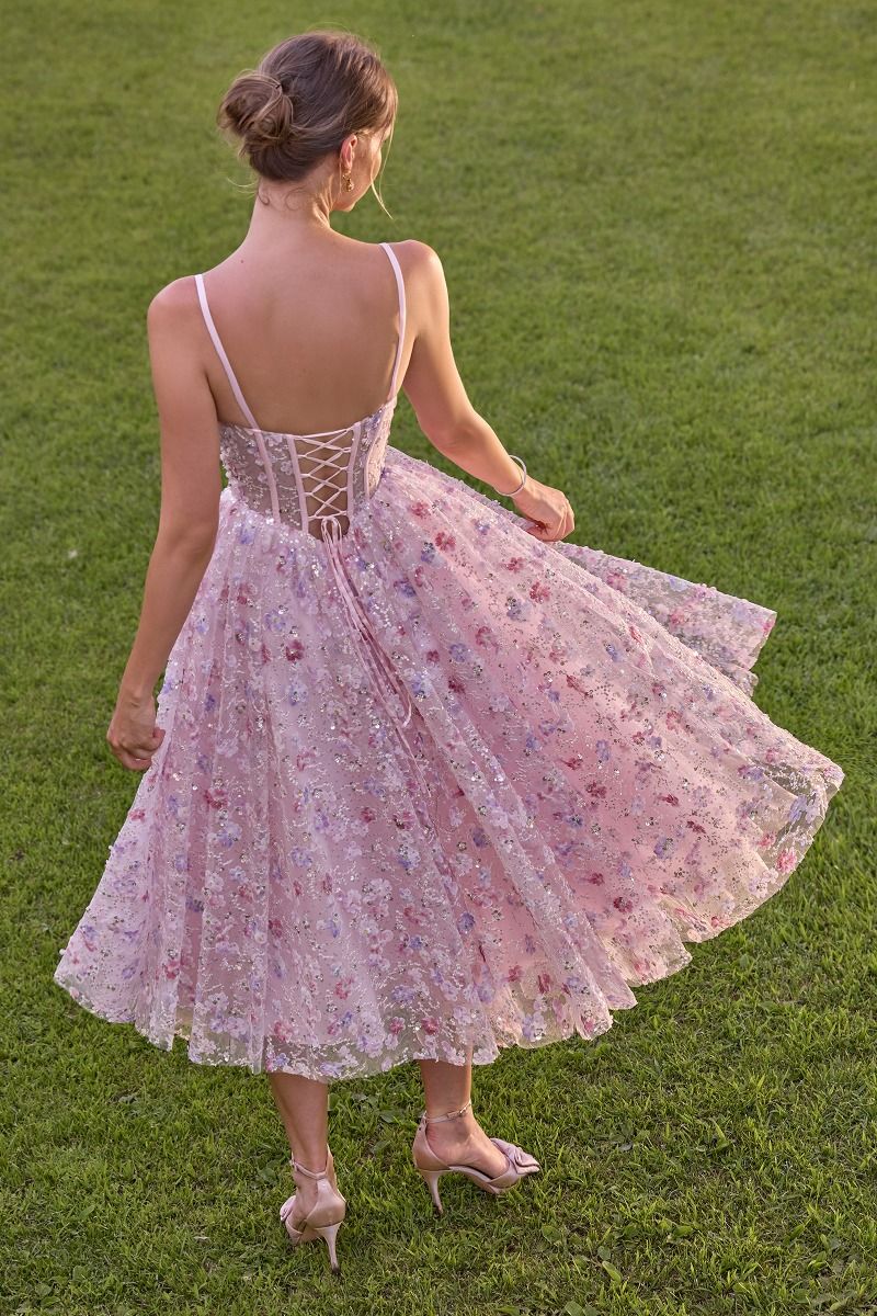 Andrea & Leo A1523 Floral Appliqué Prom 2026 Dress