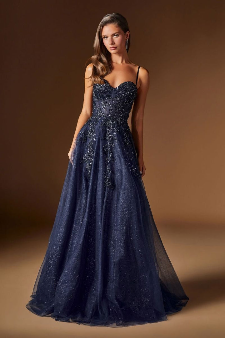 Ladivine C177 Glitter Corset Prom 2026 Dress