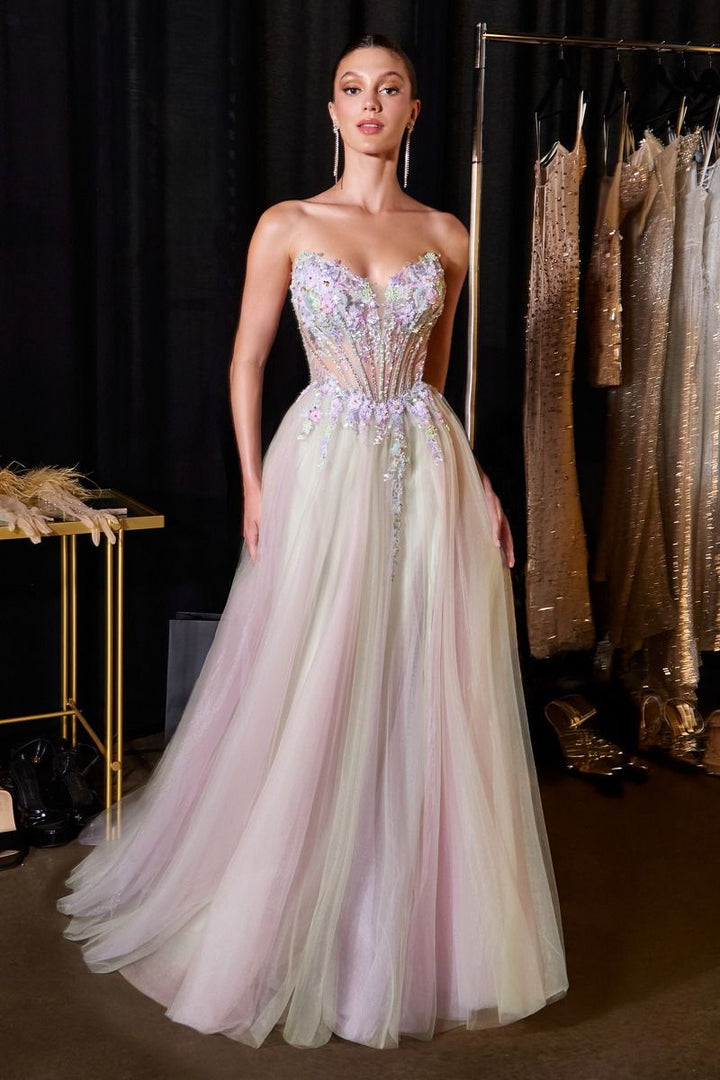 Ladivine CD2418 Sweetheart Corset Prom 2026 Dress