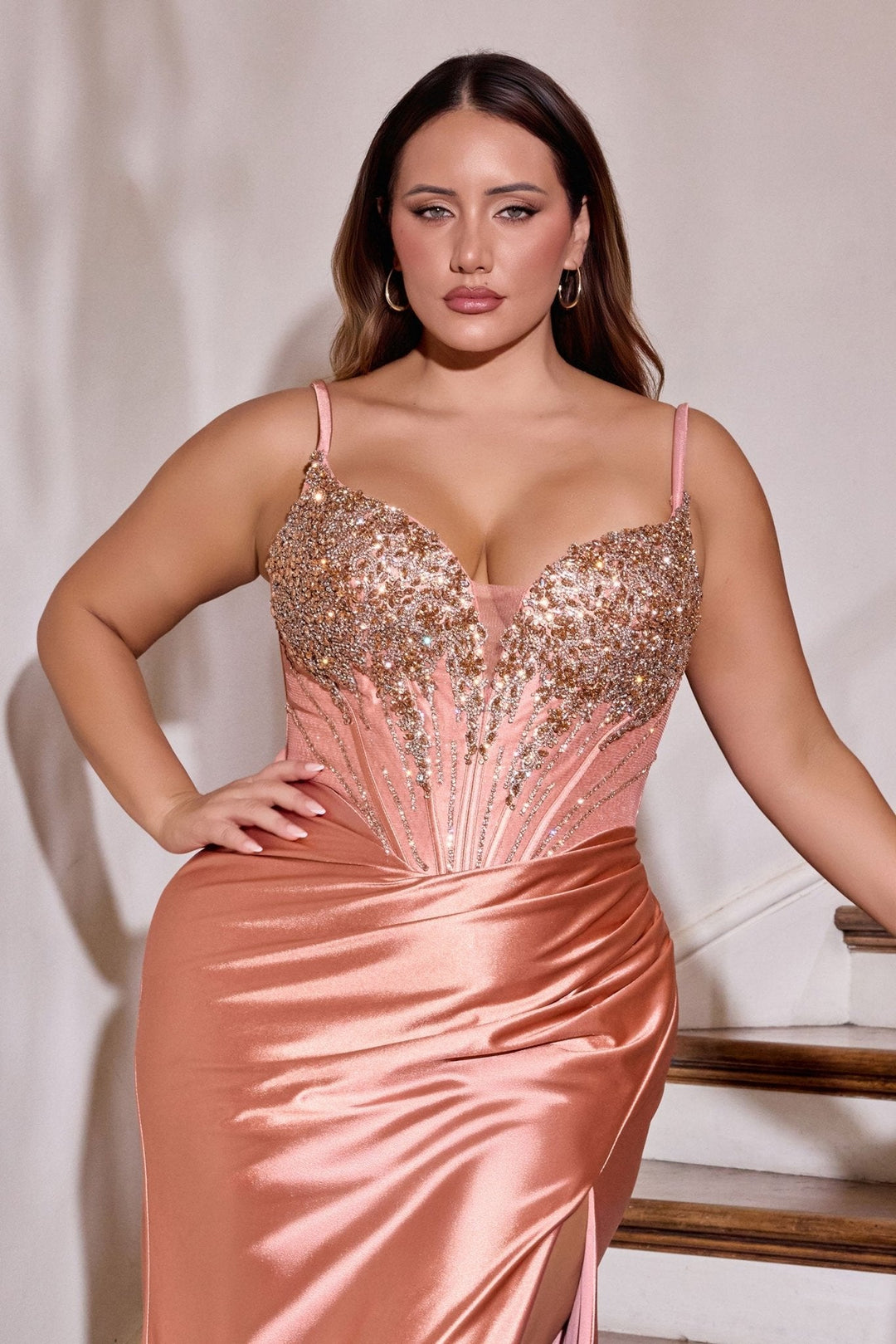 Ladivine CD729C Dress - FOSTANI.com