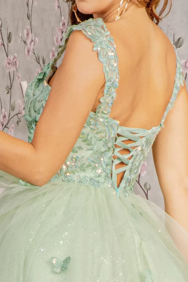 GLS Collective GS3186 Sequin Homecoming Dress