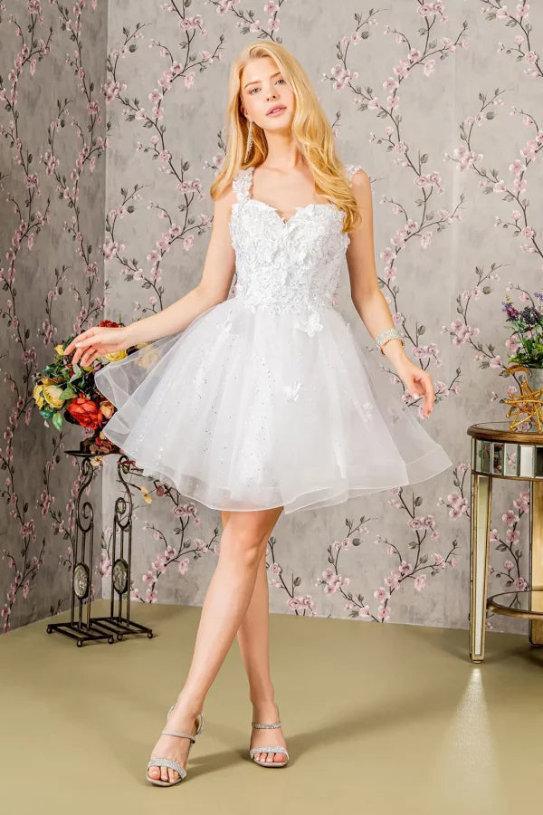 GLS Collective GS3186 Sequin Homecoming Dress