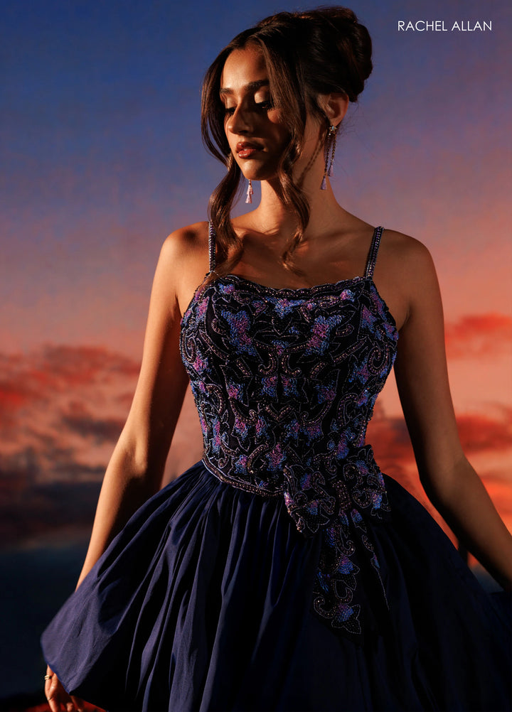 Rachel Allan 40748 Beaded Bodice Homecoming Dress